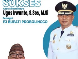 Bapelitbangda Kabupaten Probolinggo Mengucapkan Selamat atas Pelantikan Ugas Irwanto sebagai Pj Bupati Probolinggo